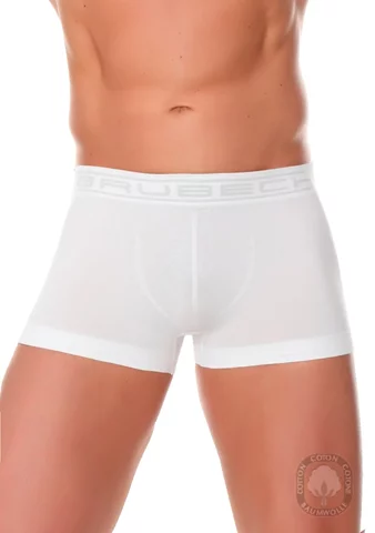 Pánské boxerky BX10050A BRUBECK bavlna bílá XL