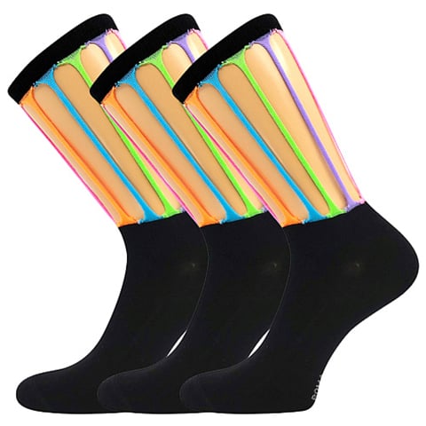 Dámské a dívčí ponožky DESDEMONA černá 30-34 (20-22)
