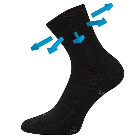 Sportovní ponožky VoXX ESENCIS černá 47-50 (32-34)
