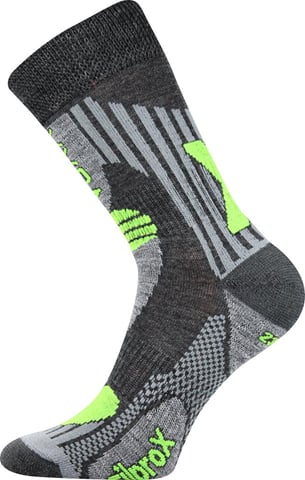 Teplé ponožky VoXX VISION tmavě šedá 35-38 (23-25)