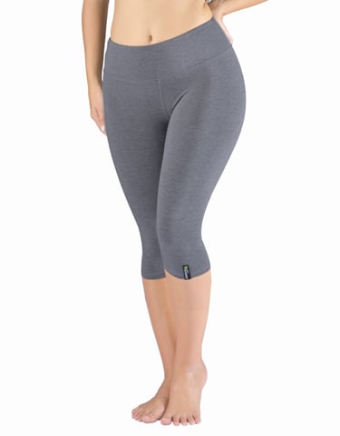 Dámské capri legíny sportovní GINA 95036P šedá L/XL