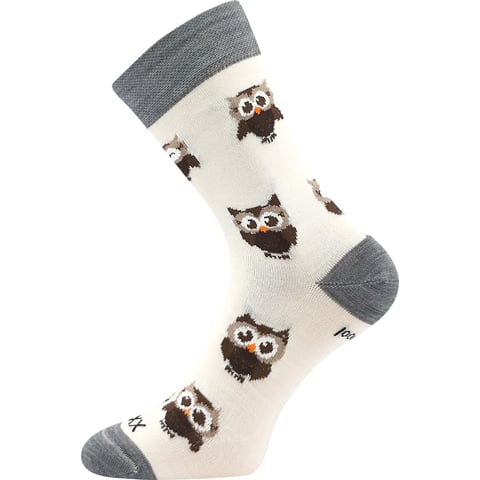 Dámské ponožky VoXX BUBO bílá