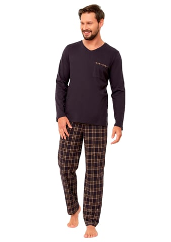 Pánské pyžamo Diego HOTBERG černá XL