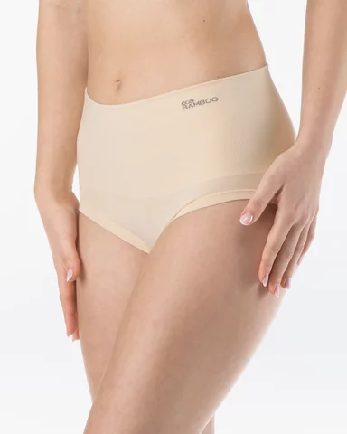 Dámské klasické kalhotky se zpevněným pasem 00052P tělová XL/XXL
