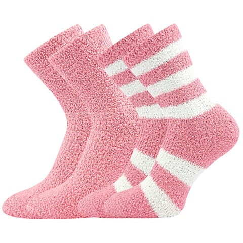 Ponožky 37581 - SVĚTLANA růžová 35-41 (23-27)