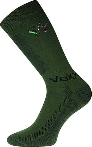 Myslivecké termo ponožky VoXX LANDER tmavě zelená 46-48 (31-32)
