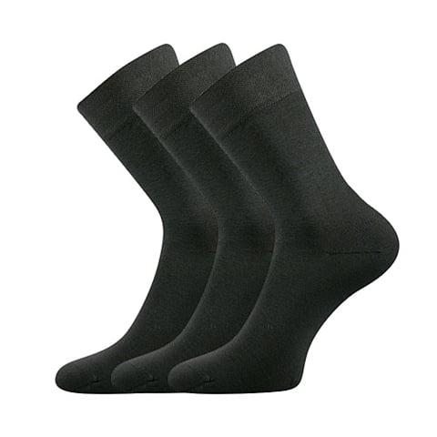 Ponožky modalové Lonka DYPAK tmavě šedá 43-46 (29-31)
