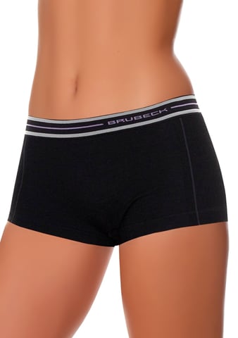 Dámské boxerky Active Wool BX10860 BRUBECK černá L