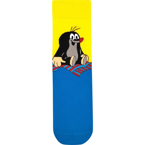 Ponožky s krtkem BOMA KR 211 žlutá