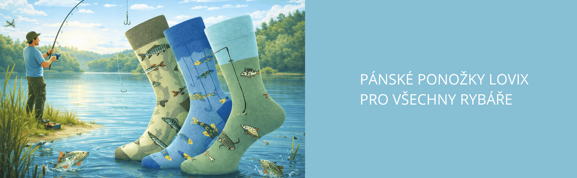 rybářské ponožky