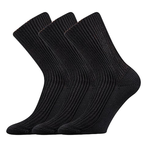 Teplé ponožky PEPINA černá 38-39 (25-26)