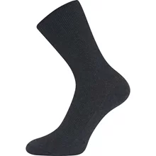 Bavlněné ponožky Lonka HALIK tmavě šedá melé
