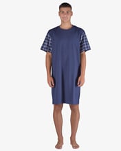 Pánská noční košile krátký rukáv GINO 79160P