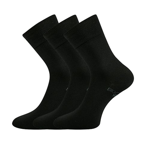 Ponožky BIOBAN BIO bavlna černá 39-42 (26-28)
