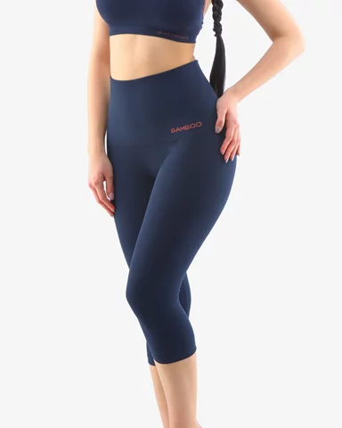 Dámské Capri legíny s vysokým pasem sportovní GINA 95038P