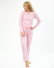 Dámské pyžamo dlouhé GINA 19143P