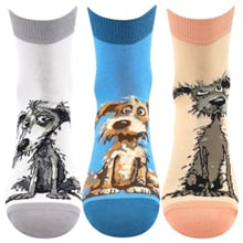 Dámské ponožky ALÍK 01 MIX B světlé