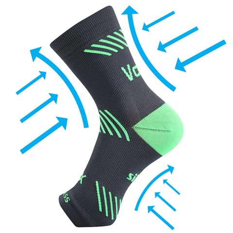 Bandáž VoXX PROTECT KOTNÍK tmavě šedá