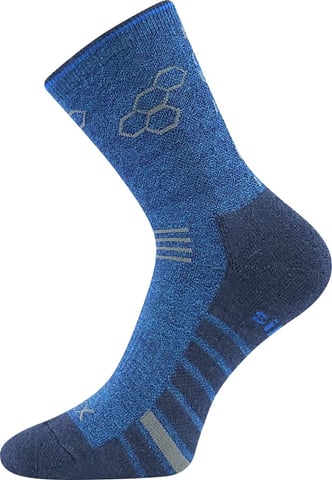 Ponožky VoXX VIRGO modrá melé 35-38 (23-25)