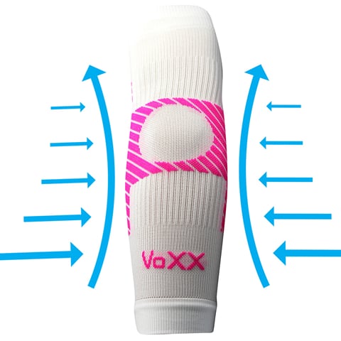 Kompresní návlek VOXX Protect loket bílá S-M