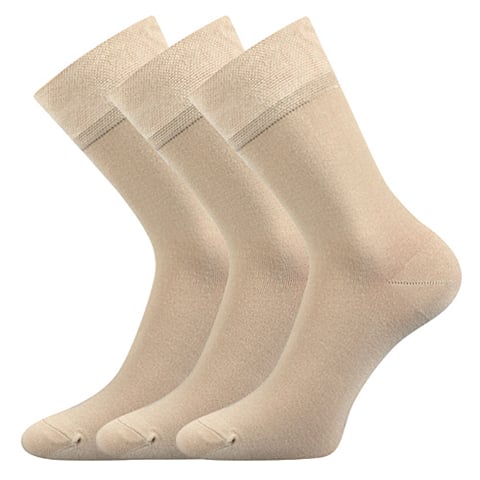 Ponožky ELI béžová 35-38 (23-25)
