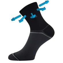 Pánské ponožky LONKA ROGER 01 černá