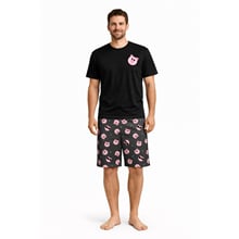 Pánské pyžamo s krátkým rukávem KOFFING prasátka