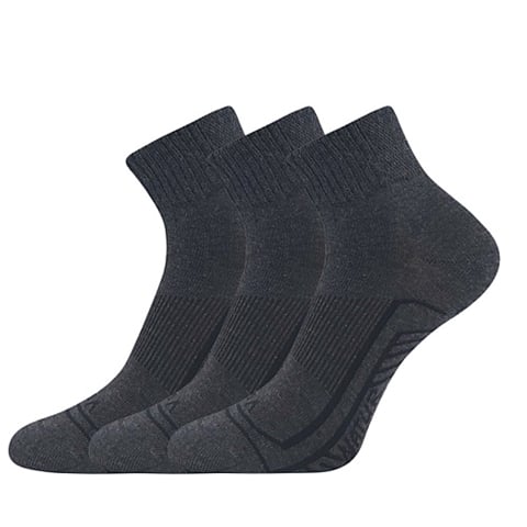 Ponožky VoXX LINEMUM antracit melé 35-38 (23-25)