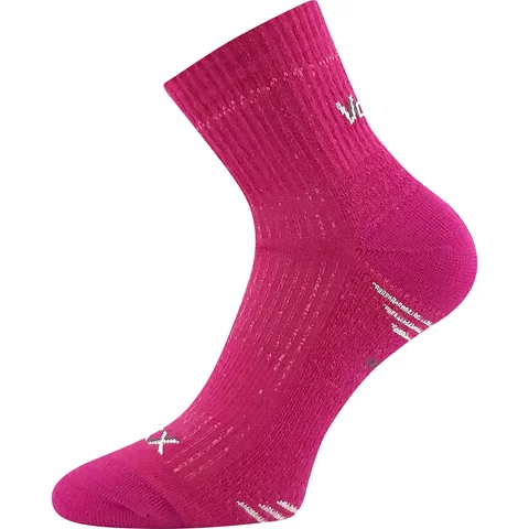Dvouvrstvé merino ponožky VoXX OULU fuxia