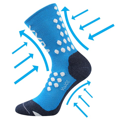 Kompresní ponožky VoXX FINISH modrá 35-38 (23-25)