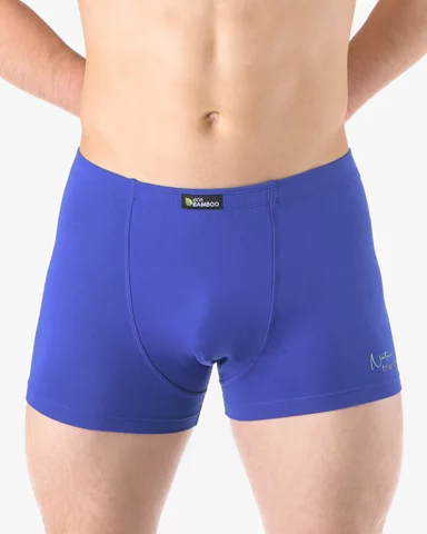 Pánské boxerky s kratší nohavičkou GINO 73129P modrá olivová XL/XXL