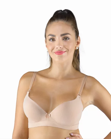 Dámská podprsenka GINA 07019P béžová 85C
