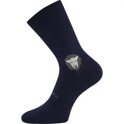 Ponožky VoXX BAREFOOTAN MERINO tmavě modrá