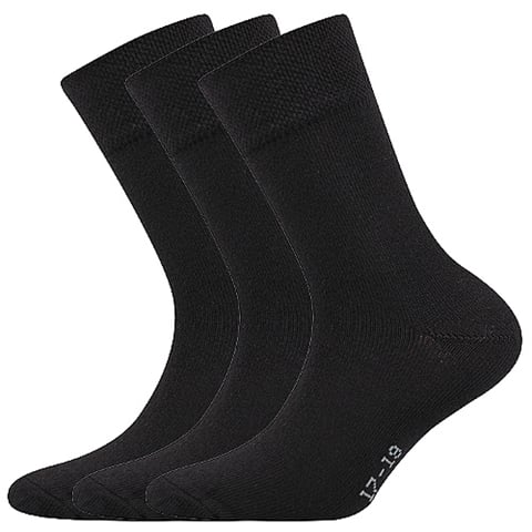 Ponožky dětské EMKO černá 25-29 (17-19)