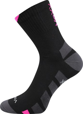 Ponožky VoXX GASTL černá s růžovou 39-42 (26-28)