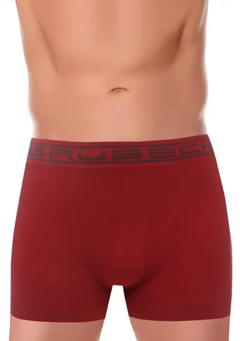 Pánské boxerky BX00501A BRUBECK bavlna červená tmavá XXL