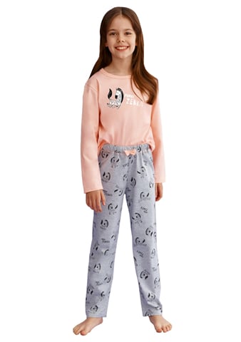 Dívčí pyžamo Sarah 2615/2616/12 TARO růžová světlá 110