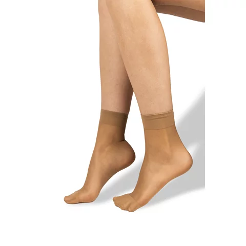 Punčochové ponožky LADY SOCKS 17 DEN / 2 páry beige