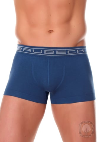 Pánské boxerky BX10050A BRUBECK bavlna modrá XL