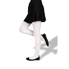 Dívčí punčochové kalhoty GIRL MICRO TIGHTS 50 DEN bianco