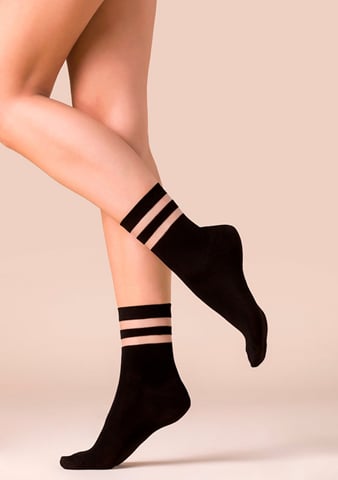 Dámské klasické ponožky Cami 528 GABRIELLA černá 35/38