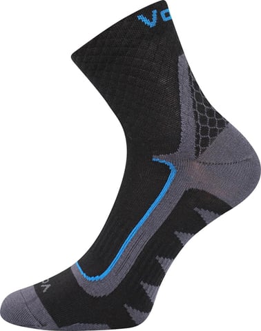 Ponožky VoXX KRYPTOX černá-modrá 39-42 (26-28)