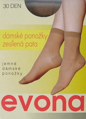 Punčochové ponožky SIMONA 30 DEN