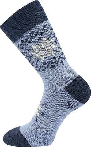 Nejteplejší ponožky VoXX ALTA norský vzor 35-38 (23-25)