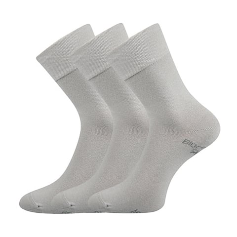 Ponožky BIOBAN BIO bavlna světle šedá 39-42 (26-28)