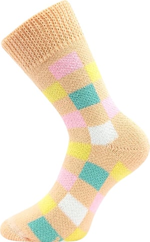 Spací ponožky - KOSTKY kostky 03 35-38 (23-25)