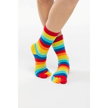 Prstové ponožky PRSTAN-A 10 rainbow