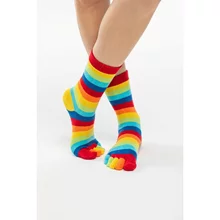 Prstové ponožky PRSTAN-A 10 rainbow