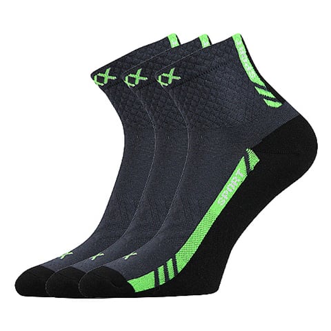 Ponožky VoXX PIUS tmavě šedá 35-38 (23-25)