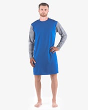 Pánská noční košile dlouhý rukáv GINO 79179P